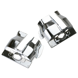 Couvres cylindres (2) chromés simple admission