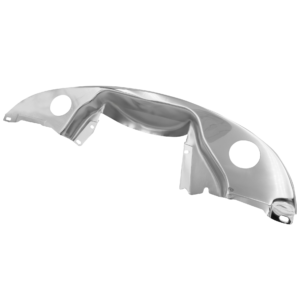 Tôle arr moteur chromée avec prise chauffage