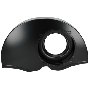 Turbine moteur noire sans chauffage et sans radiateur