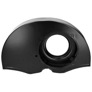 Turbine moteur noire sans chauffage et avec radiateur