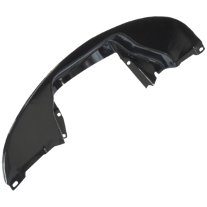 Tôle arr moteur sans prise chauffage (sans découpe réchauf) peinte en époxy noir brillant