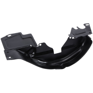 Tôle dessous poulie noire 8/71- avec trou de trop plein