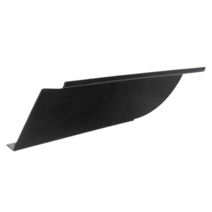 Tôle inférieure droite de conduite d'air T1 63- sans boîte de chauffage