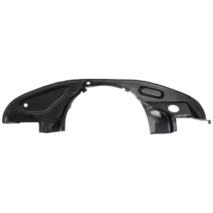 Tôle avant moteur noire -7/67