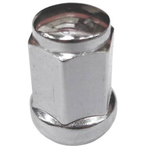 Écrou de roue bouché chromé à appui bombé (14x1.5)