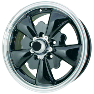 Jante EMPI 5 branches 5.5 x 15’’ noire/polie  (ET 20)