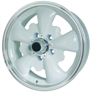 Jante EMPI 5 branches 5.5 x 15’’ blanche/polie  (ET 20)