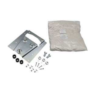 Kit support + housse blanche de roue de secours