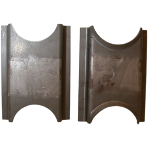 Set de 2 tôles de réparation de train avant à rotules