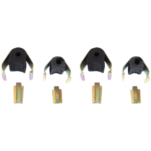 Set de 4 silentblocs de barre stabilisatrice pour train avant à pivots