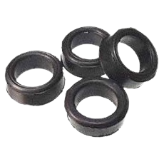 Set de 4 silentblocs ronds intérieur/extérieur pour bras de suspension T1 -7/60 et côté intérieur pour Porsche 356/912 et 911 Classic