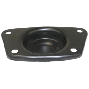 Couvercle noir de barre de torsion arrière pour trompettes 9/59- (pour silentbloc rond)