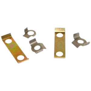 Plaquettes de sureté de train avant et de boitier de direction