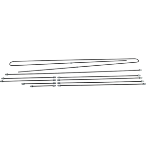 Kit tuyaux rigides de frein 10/66-7/67 (double circuit)