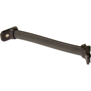 Poignée-lanière de porte avant noire avec pieds noirs