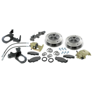 Kit frein à disques avant 5x205 pour rotules 8/68- complet avec maitre cylindre et flexibles