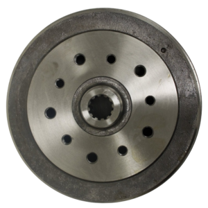 Tambour arrière 8/67- double perçage Porsche 5x130 et Chevy 5x4,75''