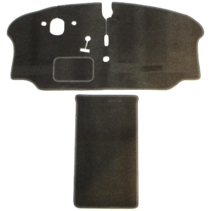 Set de 2 tapis avant noir pour combi 8/72-79
