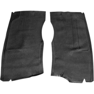 Set de 2 tapis caoutchouc gauche et droit sous banquette avant 68-79