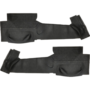 Set de 2 tapis caoutchouc enveloppant la surélévation des sièges avant gauche et droit T2 77-79