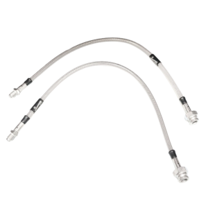 Set de 2 flexibles de frein avant renforcés GOODRIDGE pour T1 -64