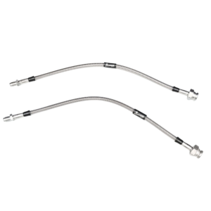 Set de 2 flexibles de frein avant renforcés GOODRIDGE pour T1 68- à disques