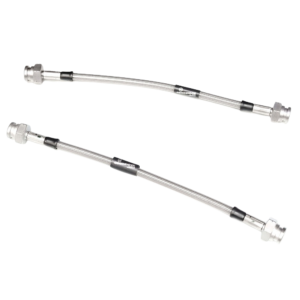 Set de 2 flexibles de frein arrière renforcés GOODRIDGE pour T1 à trompettes