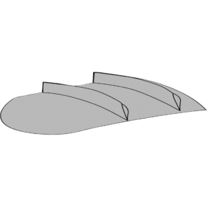 Ciel de toit simple cabine 8/63-7/67