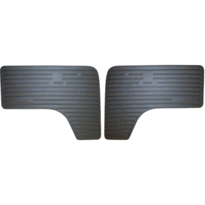 Set de 2 panneaux de porte avant Bay Window 68-79 Noir