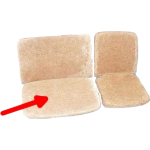 Rembourrage d’assise de siège 2/3 T2 8/62-7/79