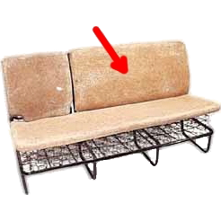 Rembourrage de dossier 2/3 T2 -79