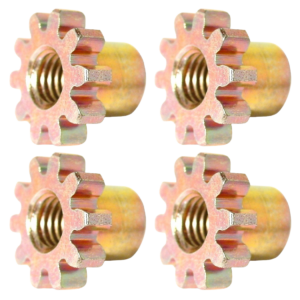 Set de 4 molettes crantées de réglage machoires T1/T2 toutes années