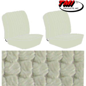 Housses de sièges avant séparés pour T2 68-73 en Basketweave Off White (#05)