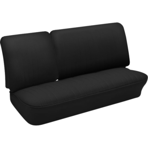 Housses de banquette du milieu avec basculement pour T2 68-73 en Basketweave Noir (#01)