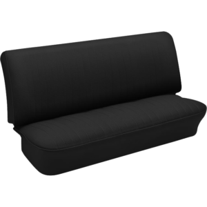 Housses de banquette arrière pour T2 68-73 en Basketweave Noir (#01)