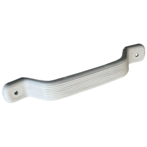 Poignée de fermeture de porte grise claire T2 66-67 (vendue avec vis)