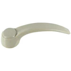 Poignée intérieure de porte coulissante beige argent T2 68-92