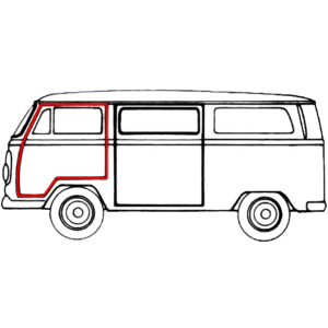 Joint de porte avant gauche 68-79