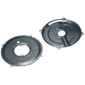 Kit 3 tôles pour conversion alternateur peintes en époxy aspect martellé gris