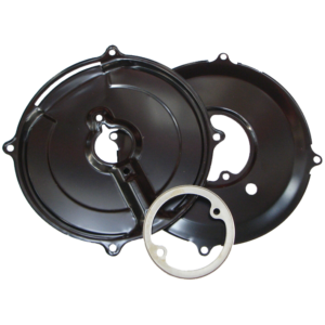 Set de 3 tôles noires derrière dynamo ou alternateur