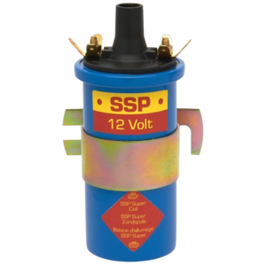 Bobine bleue d'allumage 12 V SSP isolation en bakélite ( 3 Ohms)