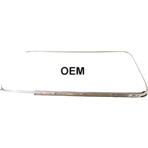 Lèche-vitre extérieur gauche 68-79 qualité OEM