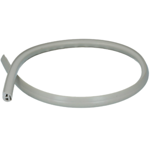 Jonc de finition gris de rail supérieur de porte coulissante T2 68-79 + T25