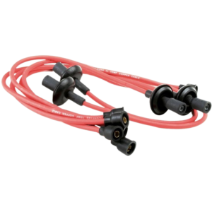 Faisceau de fils de bougie silicone rouge 7mm