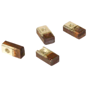 Set de 4 charbons de démarreur grand modèle (16x7x22mm)
