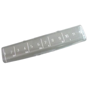 Couvre fusibles pour boitier à 12 fusibles