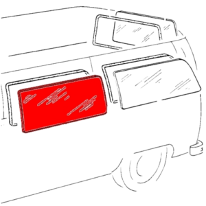 Vitre latérale centrale gauche ou droite