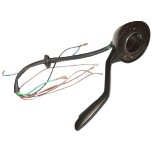 Commodo de clignotant noir 8/65-7/67 (5 fils et bouton de plein phares)