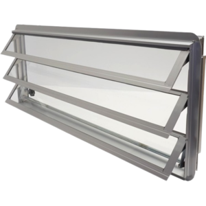 Vitre jalousie à ailettes complète gauche WESTFALIA pour Bay-Window