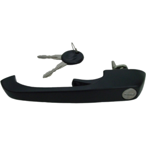 Poignée de porte avant noire 68-79